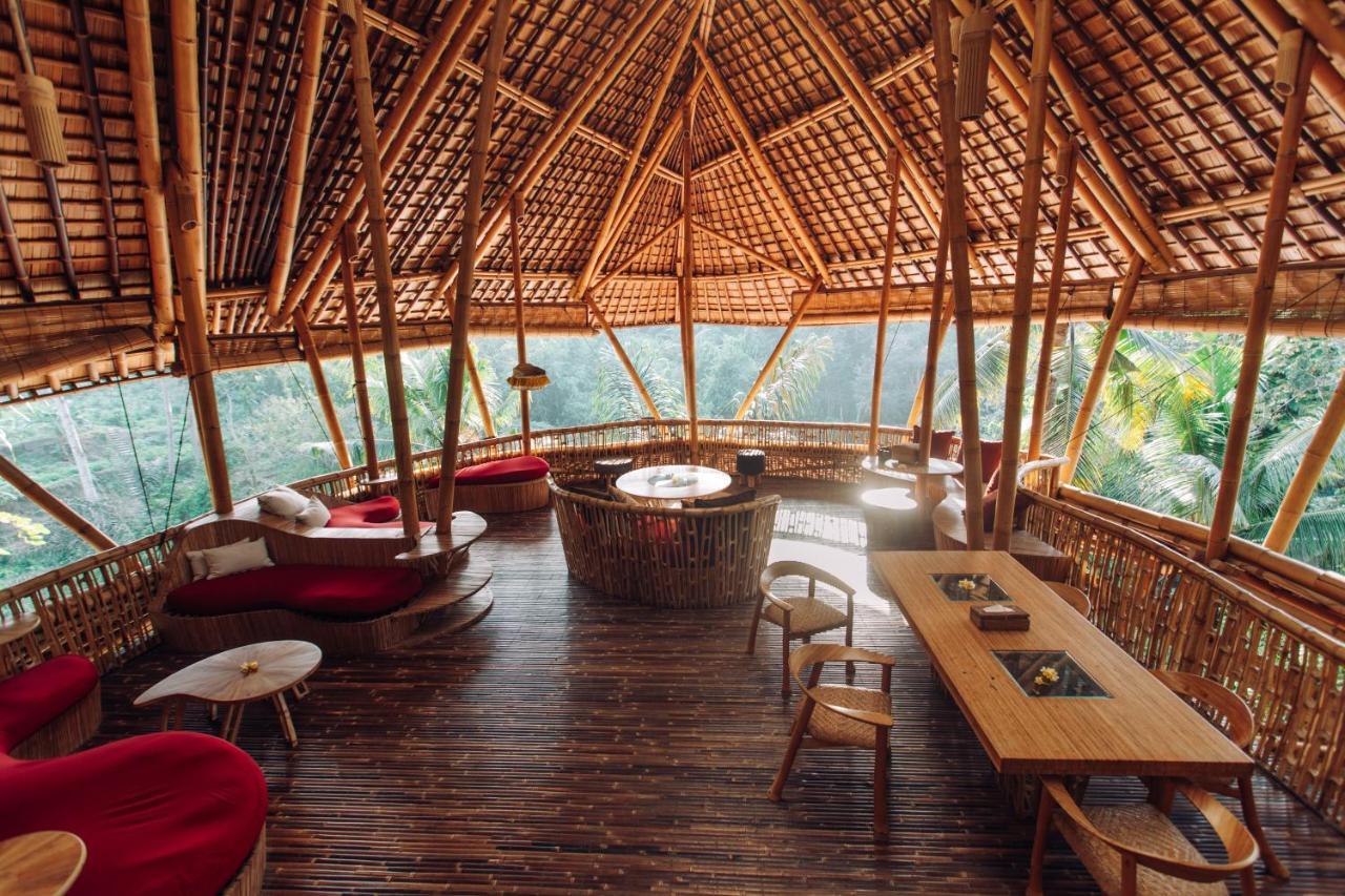 Temple House 3Bds Eco Bamboo House Pool River View Bringkit Экстерьер фото